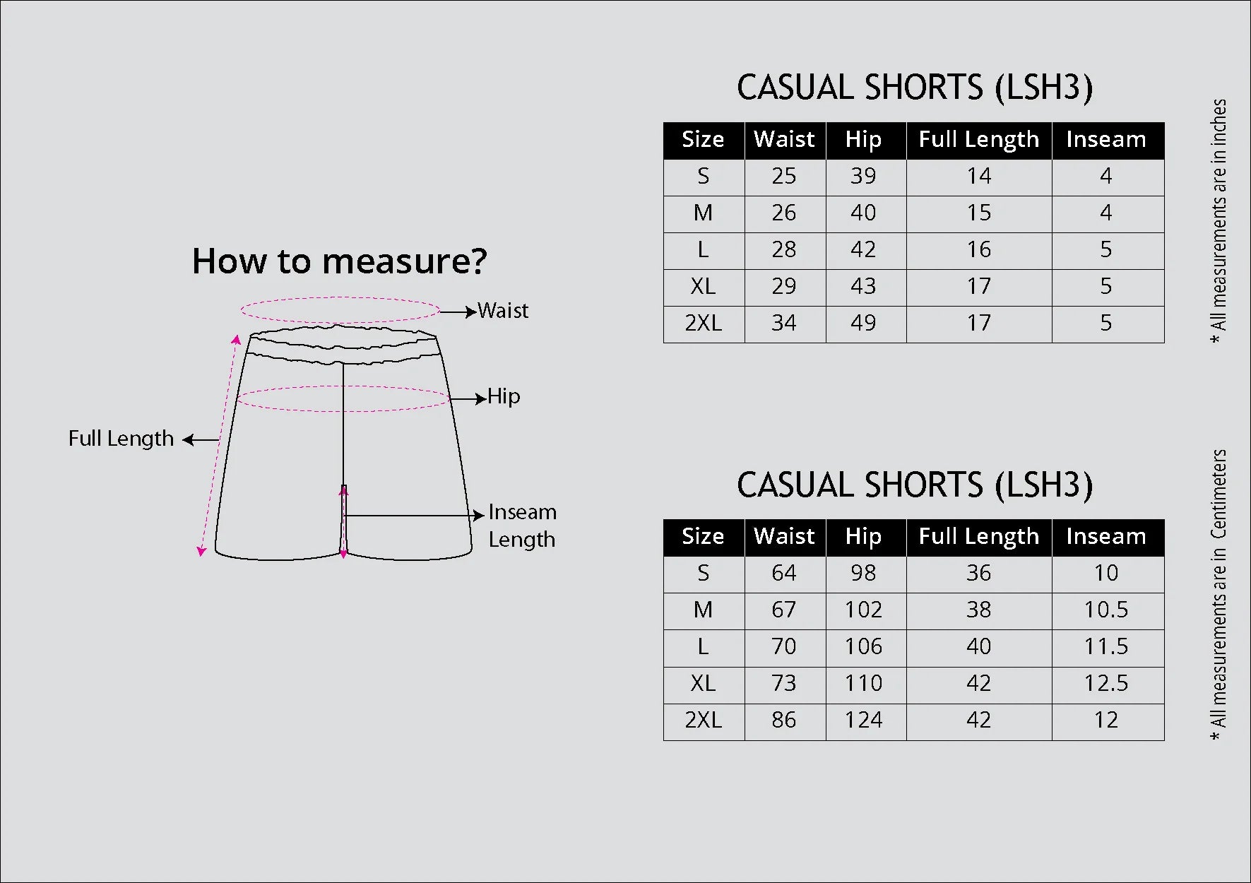 Size Guide
