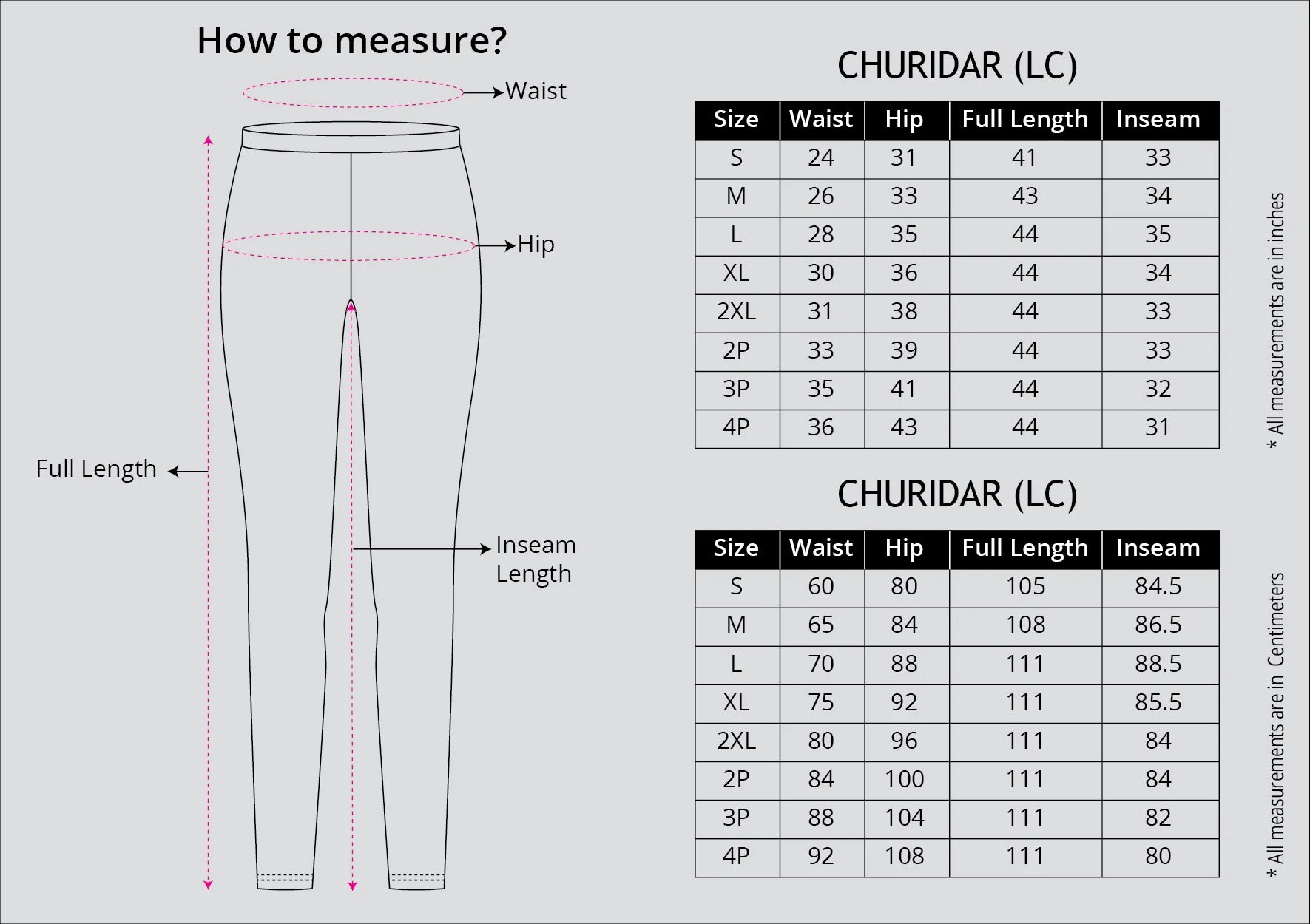 Size Guide